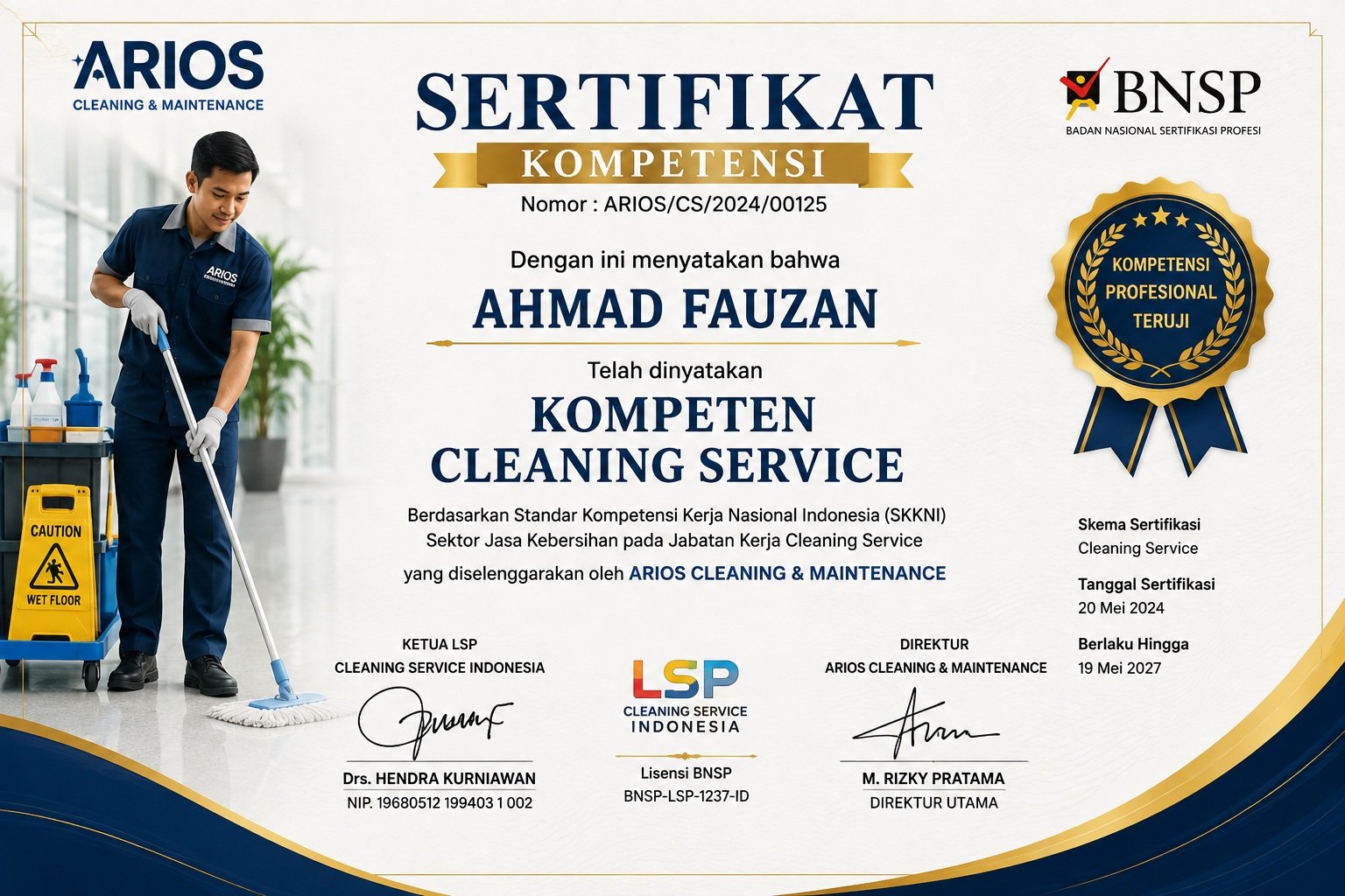Sertifikasi Kemnaker K3